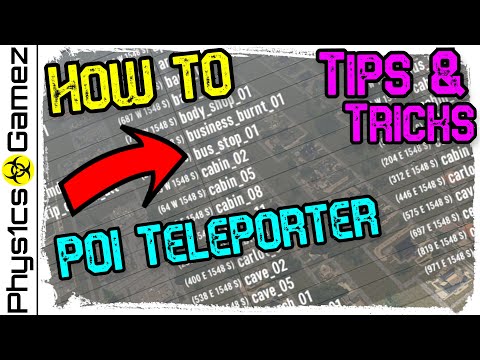 POI Teleporter 🏢 7 Days To Die (Alpha 20)