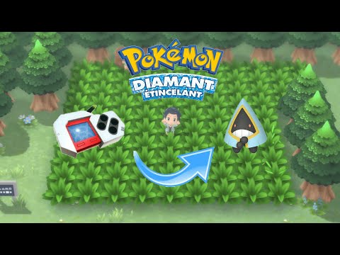 Pokémon Diamant Etincelant Chasse Poké Radar Chasse au Stalgamin shiny #3