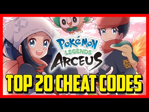 Pokemon Legend Arceus | Top 20 Cheats for Yuzu