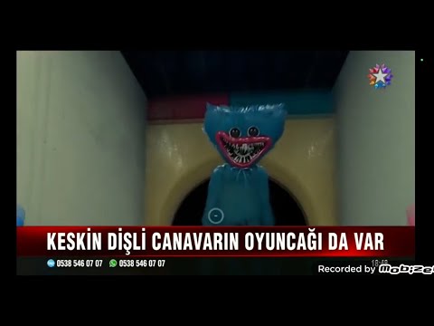 poppy playtime (huggy wuggy) star tvde haberlere çıktı mega bruh