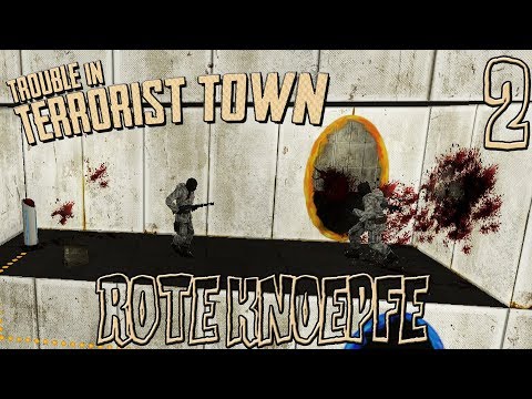 [PORTAL vs. TTT] "Rote Knöpfe" Trouble in Terrorist Town (Gary's Mod) #2