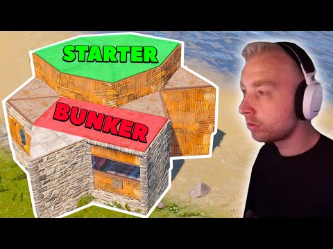 POSTY BUNKER BASE DESIGN IN RUST (THE BEST RUST PLAYER)