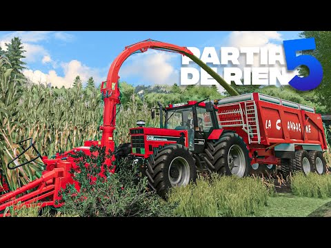 Préparation de L'ENSILAGE ! | Partir De Rien Saison 5 #08 | (Farming Simulator 22)