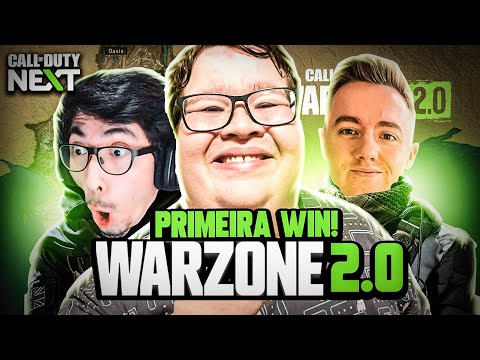 PRIMEIRA WIN DO WARZONE 2 NO MUNDO! 🔥 | CALL OF DUTY WARZONE 2.0 GAMEPLAY COMPLETA