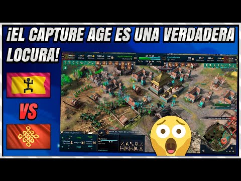 PRIMER CAST con CAPTURE AGE en Age of Empires 4 | DeMuslim vs Crackedyhere