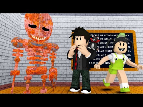 PROFESSOR ROBOZINHO ENFERRUJADO | Roblox – Mr. Nightmare School Obby