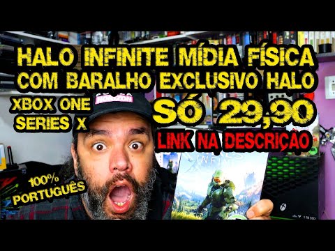 Promoção – HALO INFINITY midia física por 29.90 – Edição com baralho exclusivo HALO – Imperdível
