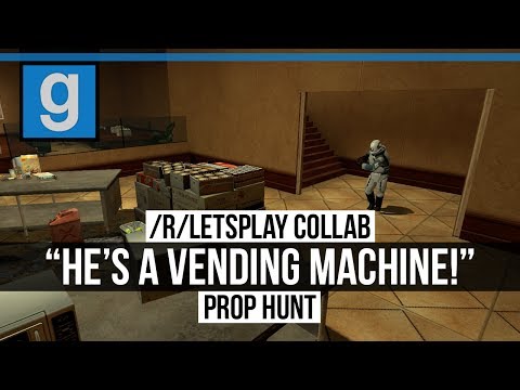 Prop Hunt (Gary's Mod) :: "He's A Vending Machine!"