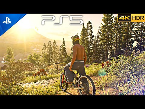 (PS5) RIDERS REPUBLIC FREE ROAM GAMEPLAY | Ultra High Realistic Graphics [4K HDR 60 FPS]