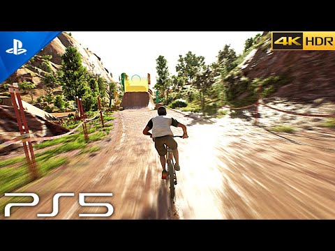 (PS5) RIDERS REPUBLIC GAMEPLAY | Ultra High Realistic Graphics [4K HDR 60 FPS]