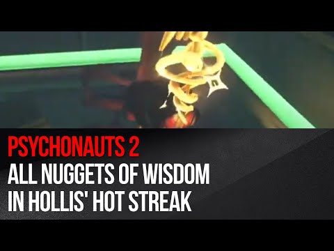 Psychonauts 2 – All Nuggets of Wisdom in Hollis' Hot Streak