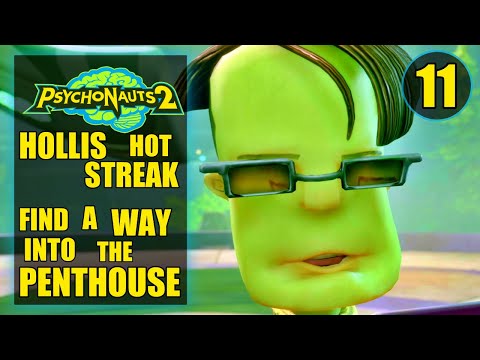 Psychonauts 2 – Find a Way Into the Penthouse – Hollis Hot Streak Walkthrough Part 11