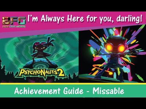 Psychonauts 2 – I'm always here for you, darling! – achievement guide (missable)