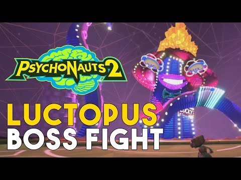 Psychonauts 2 Luctopus Boss Fight