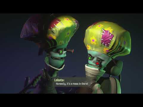 Psychonauts 2 (PS5, PS4 Backward Compatibility) – The first 40 minutes of gameplay #psychonauts2