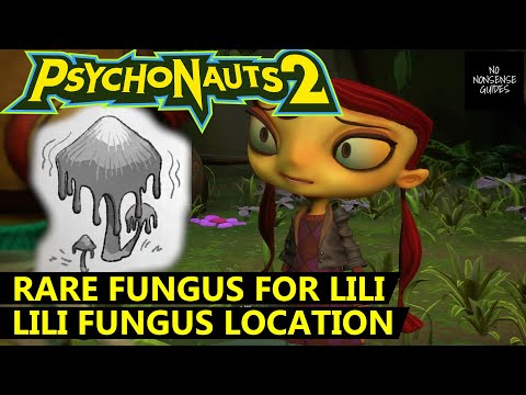 Psychonauts 2 Rare Fungus – Lili Fungus Location – Far Fetched Falls