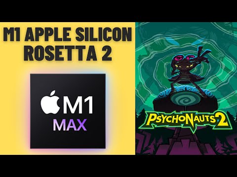 Psychonauts 2 – Rosetta 2 – MacBook Pro 2021 M1 Max 32 GB