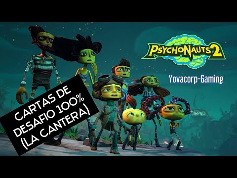 Psychonauts 2 – Todas las Cartas de Desafio 27/27 (LA CANTERA 100%) Ubicacion