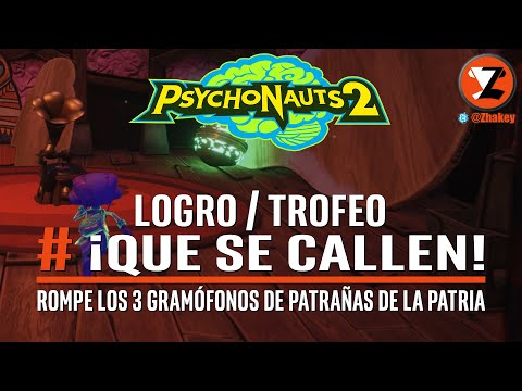 Psychonauts 2 – Todos los Gramófonos – Logro / Trofeo ¡Que se callen! (Make It Stop!)
