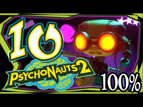 Psychonauts 2 Walkthrough Part 10 (XB1, PS4, PC) 100%