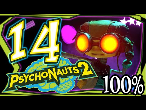 Psychonauts 2 Walkthrough Part 14 (XB1, PS4, PC) 100%