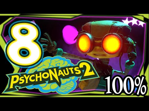 Psychonauts 2 Walkthrough Part 8 (XB1, PS4, PC) 100%