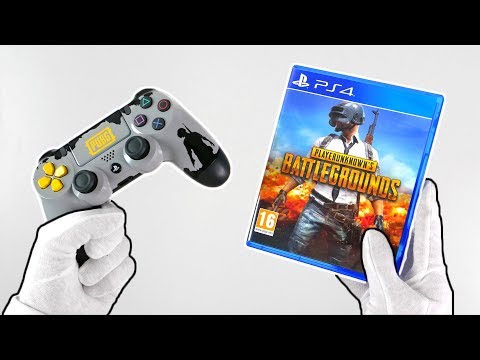 PUBG on PS4… Unboxing PlayerUnknown's Battlegrounds + Gameplay