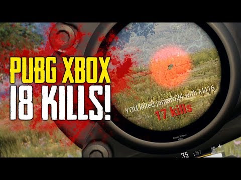 PUBG Xbox One X – 18 Kill Extermination! (Playerunknown's Battlegrounds)