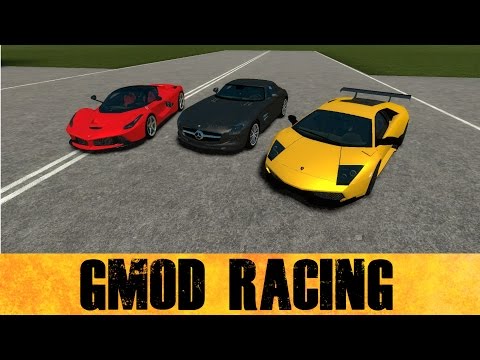RACING, DRIFTING, JUMPING – Gary's Mod Car Fun!