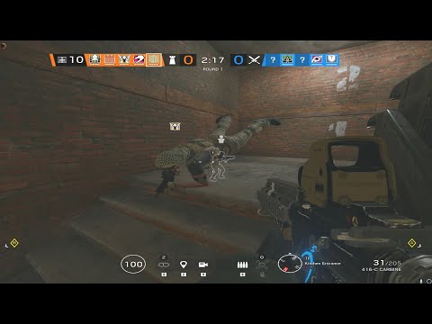 Rainbow 6 Seige but we all have terminal aids