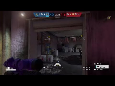 rainbow 6 seige: Finka 1v4 clutch