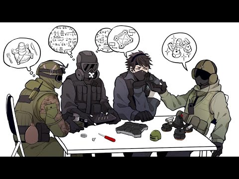Rainbow 6 seige montage "capkan do be trapping" finally getting back on after not playing for months