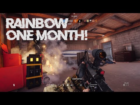 Rainbow 6 seige One Month Montage