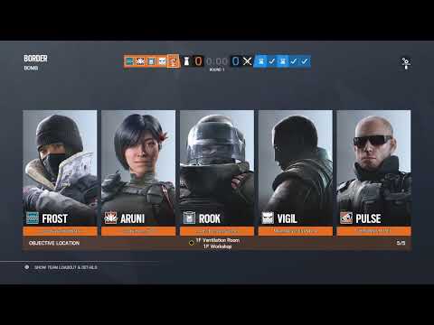 Rainbow 6 seige with friends