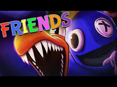 Rainbow Friends CARTOON ANIMATED RAP SONG "Friends" | Rockit Music (Roblox)