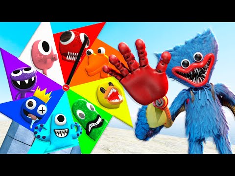 Rainbow Friends vs Huggy Wuggy (Garry's Mod)