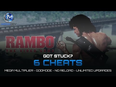Rambo – The Video Game Cheats: Godmode, Unlimited Ammo, … | Trainer by MegaDev