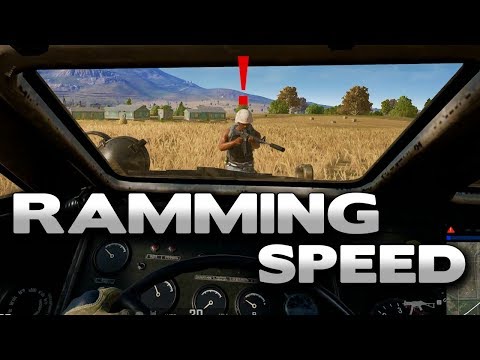 RAMMING SPEED! PLAYERUNKNOWN'S BATTLEGROUNDS