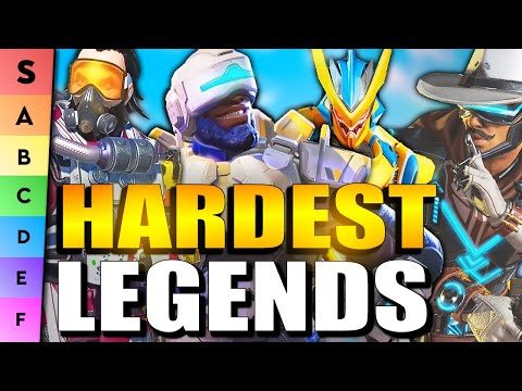 RANKING THE EASIEST To HARDEST Legends In Apex Legends Season 14!