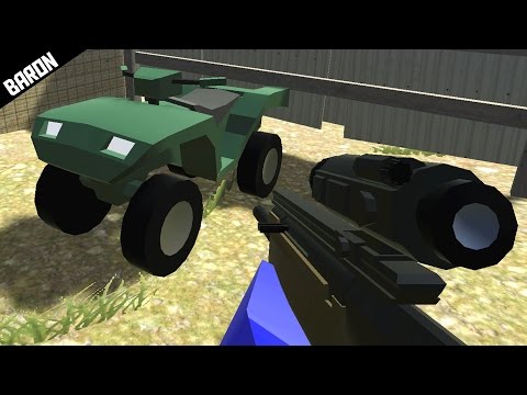 Ravenfield NEW Weapons & Vehicles, Quad and Semi Auto Sniper – Ravenfield Beta 5 Gameplay