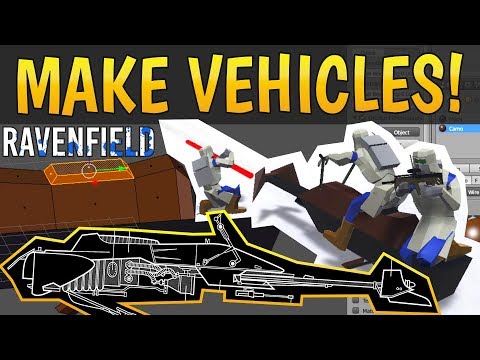 Ravenfield VEHICLE CREATION TUTORIAL (Make Hovercraft Mod from Scratch)