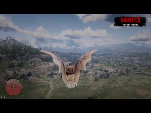 RDR 2 Mods – Monster Bat spitting fire in Red Dead Redemption 2