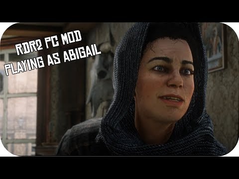 RDR2 PC MOD Playing as Abigail / Red Dead Redemption 2 PC MOD