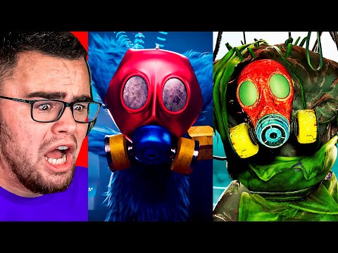 Reacting to NEW Scary HUGGY WUGGY Chapter 3!
