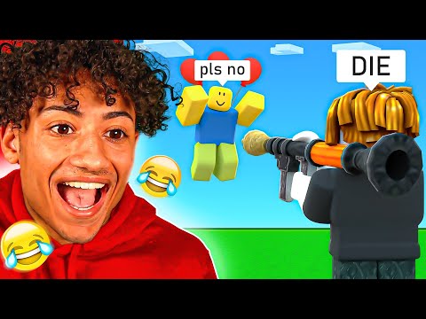 REACTING To The FUNNIEST Roblox Bedwars VIDEOS..