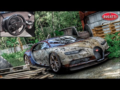 Rebuilding a BUGATTI CHIRON – Forza Horizon 5 – Thrustmaster T300RS Gameplay.