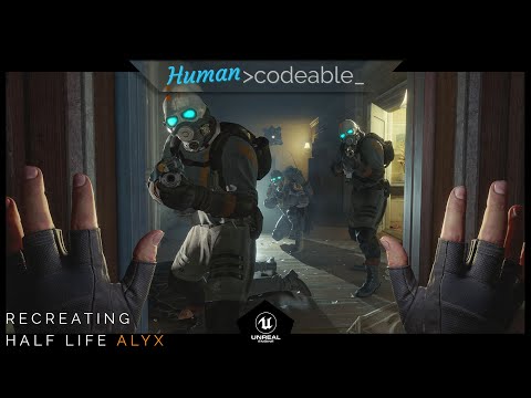 Recreating Half Life ALYX VR mechanics inside of Unreal Engine 4 🤓 Quick Selecttion Part1