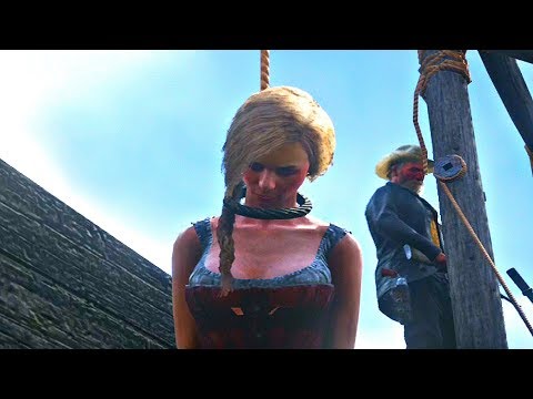 Red Dead Redemption 2 – Arresting Prostitute & Watching Her Hang