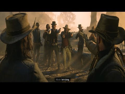 Red Dead Redemption 2 – Arthur Reveals Who Betrayed The Gang Cutscene