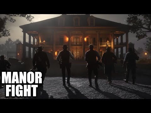 RED DEAD REDEMPTION 2 – Assault on Braithwaite Manor / Best Scene